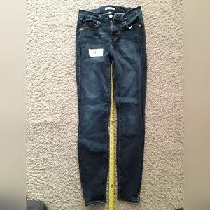 Good American Jeans - Dark Blue - size 0/25 (26 inseam)
